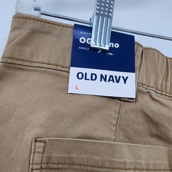 New NWT Old Navy OG Chino Ankle Pant Size Large Tan Khaki - Picture 6 of 7